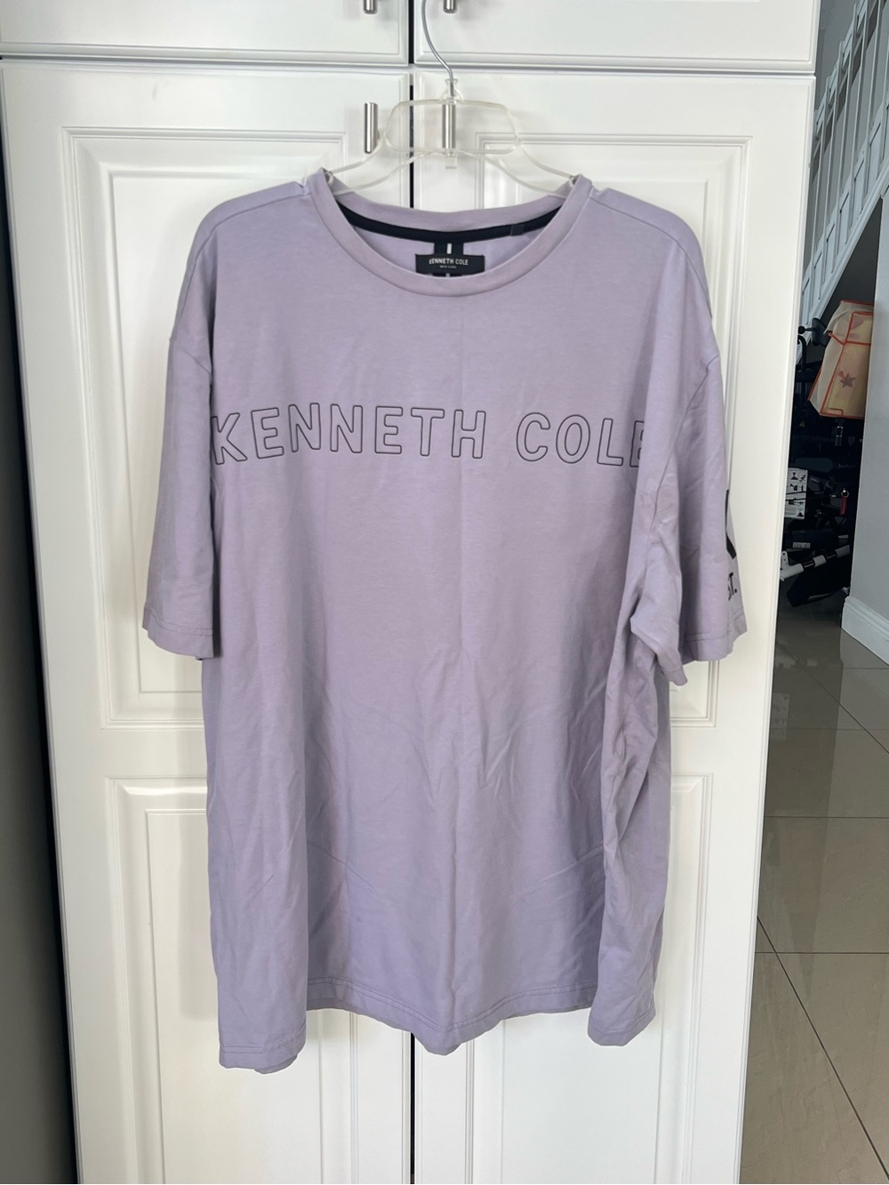 Kenneth Cole Men's Lavender T-Shirt size 3XL